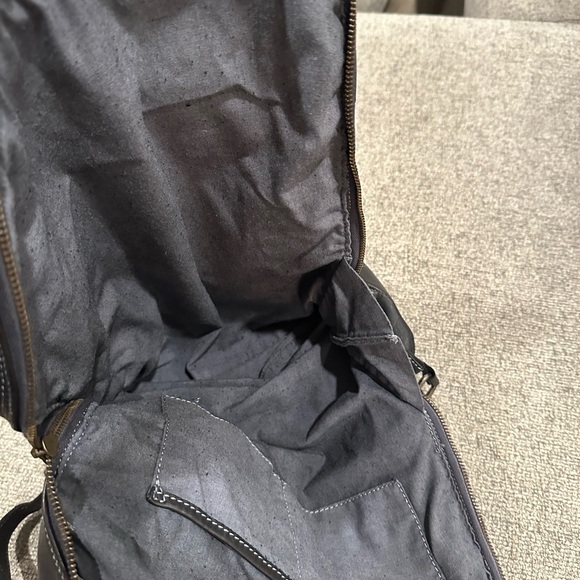 Men, women Soft leather backpack - Picture 2 of 3